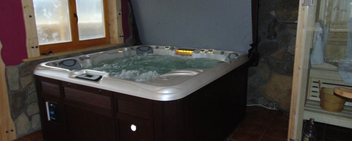 sauna i minibasen spa Sundance Spas Altamar