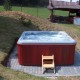 Wanna spa na zewnątrz (jacuzzi w ogrodzie)